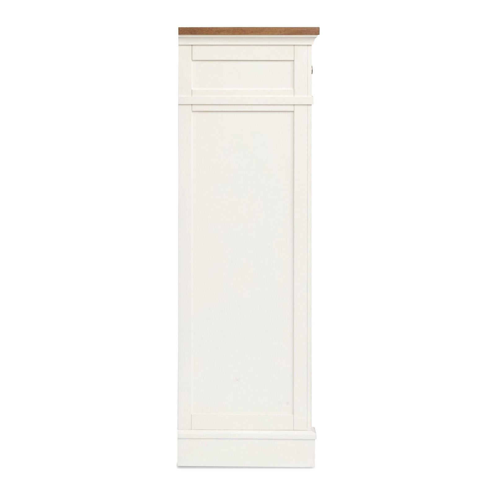 Magnussen Home Kingston Whisper White & Cerused Nutmeg Drawer Chest