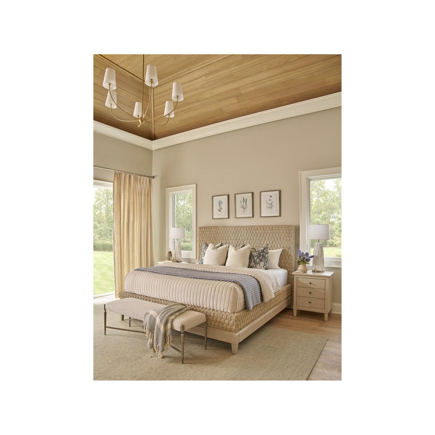 Universal Furniture Birchaven Willow Woven Bed