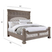 Pulaski Furniture Kingsbury French Gray Panel Bed