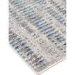 Feizy Azure 3402F Modern Abstract Rug in Blue/Gray/Ivory