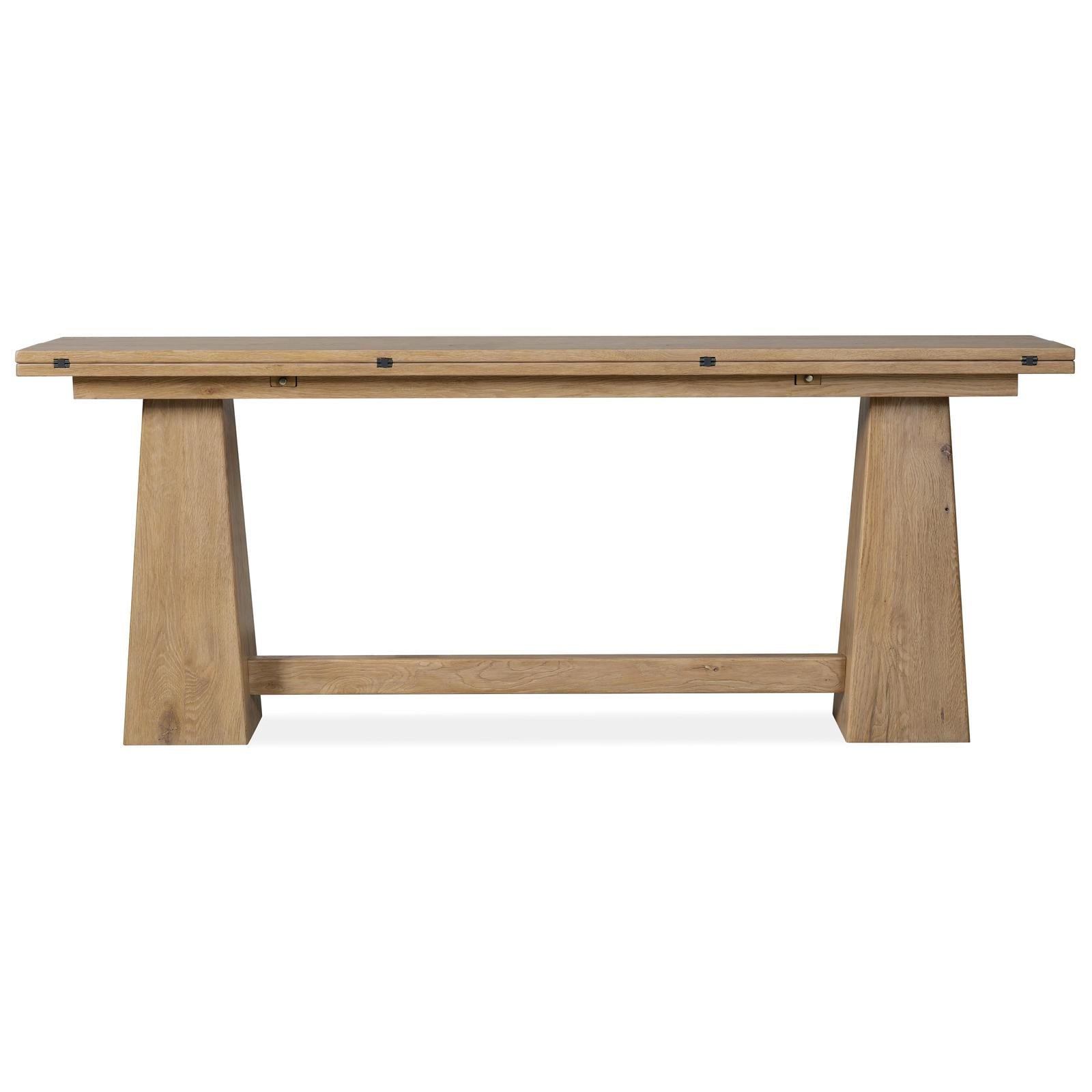 Hooker Furniture Driftwood Flip-Top Console Table