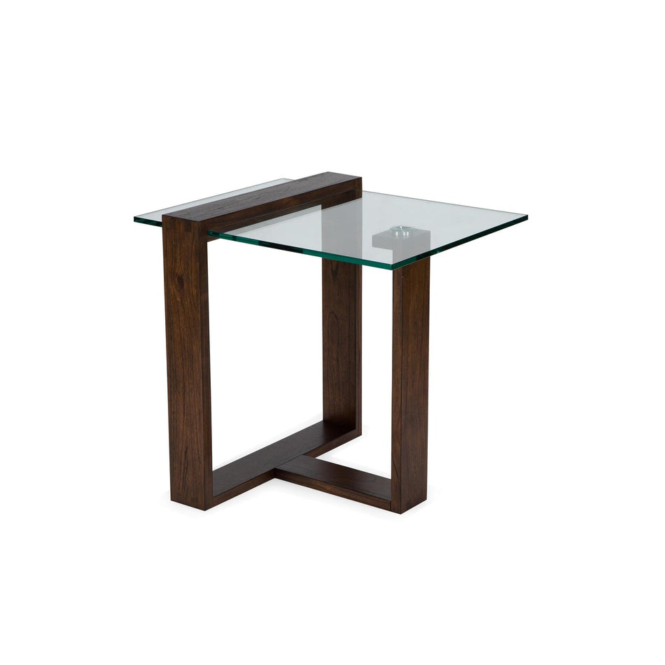 Magnussen Home Bristow Acorn Rectangular End Table