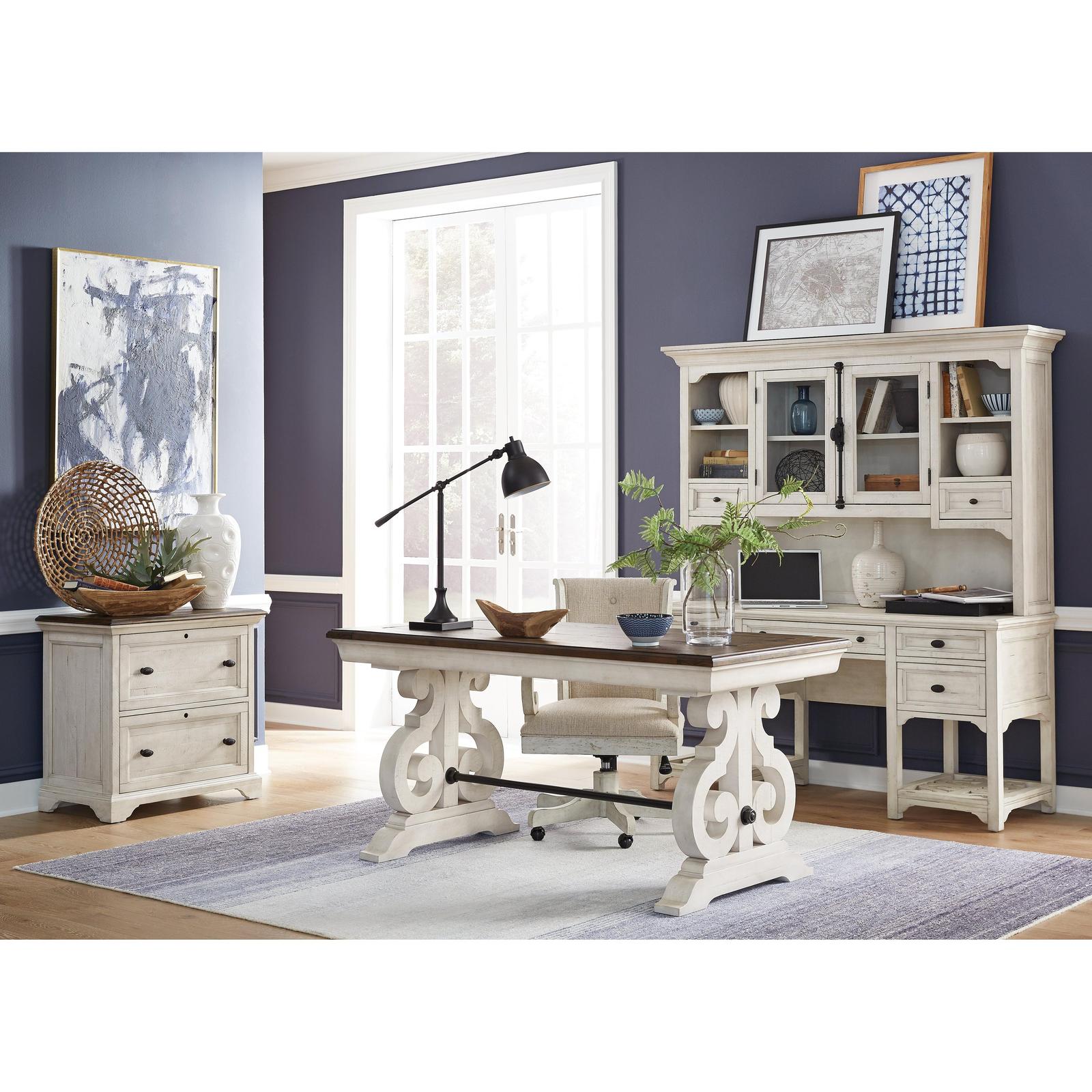 Magnussen Home Bronwyn Alabaster Desk
