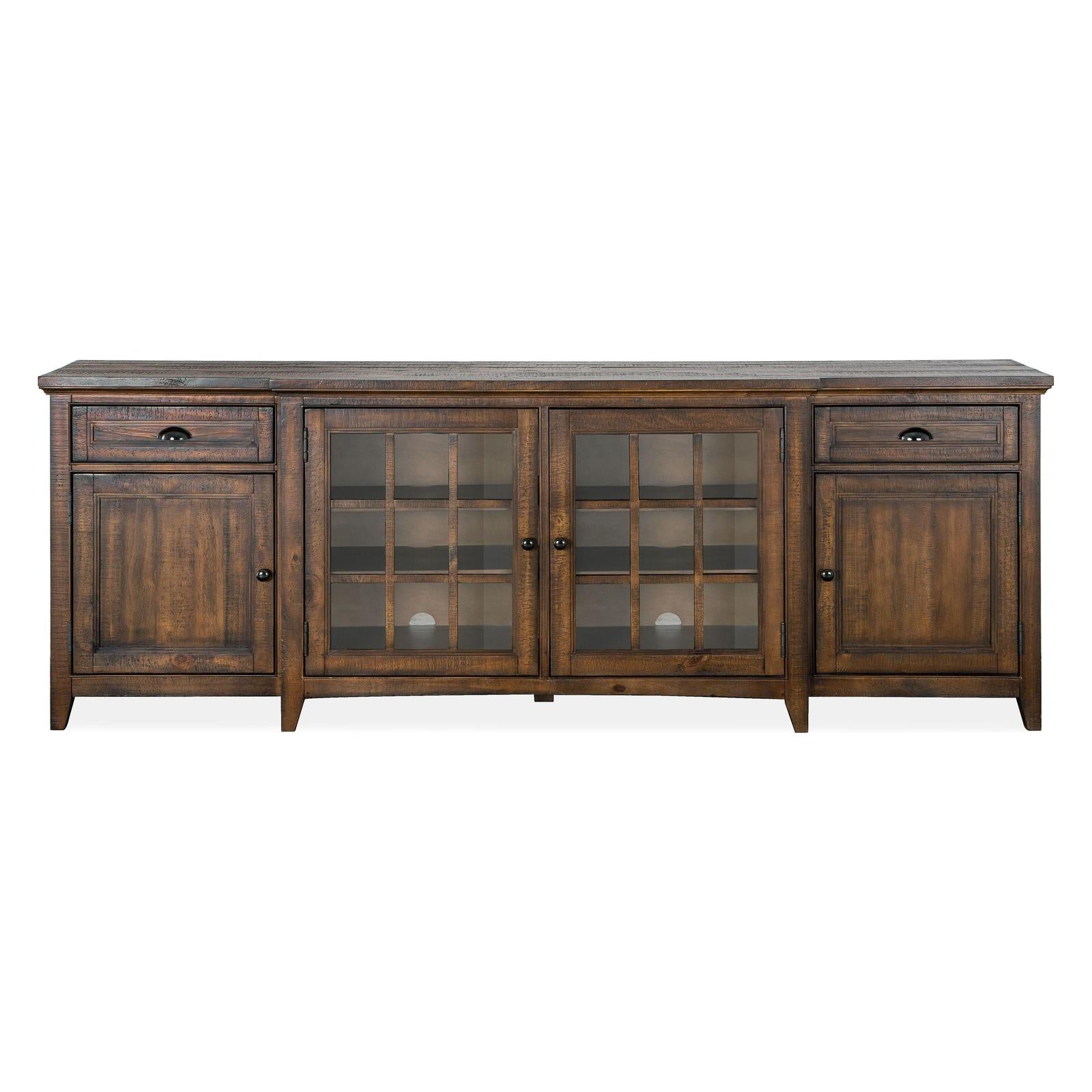 Magnussen Home Bay Creek Toasted Nutmeg Console