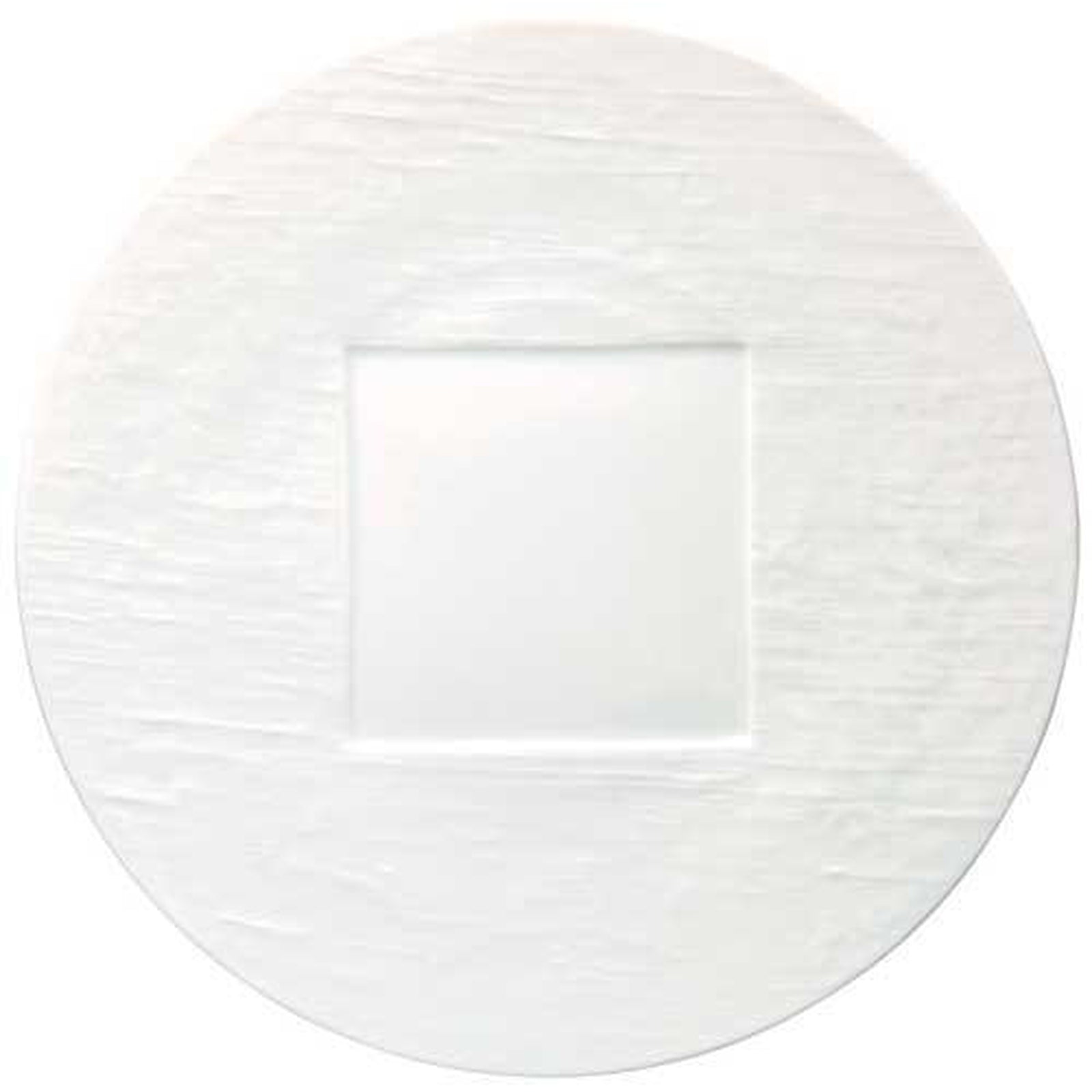 Raynaud Makassar Sablé Round Buffet Plate Square Center
