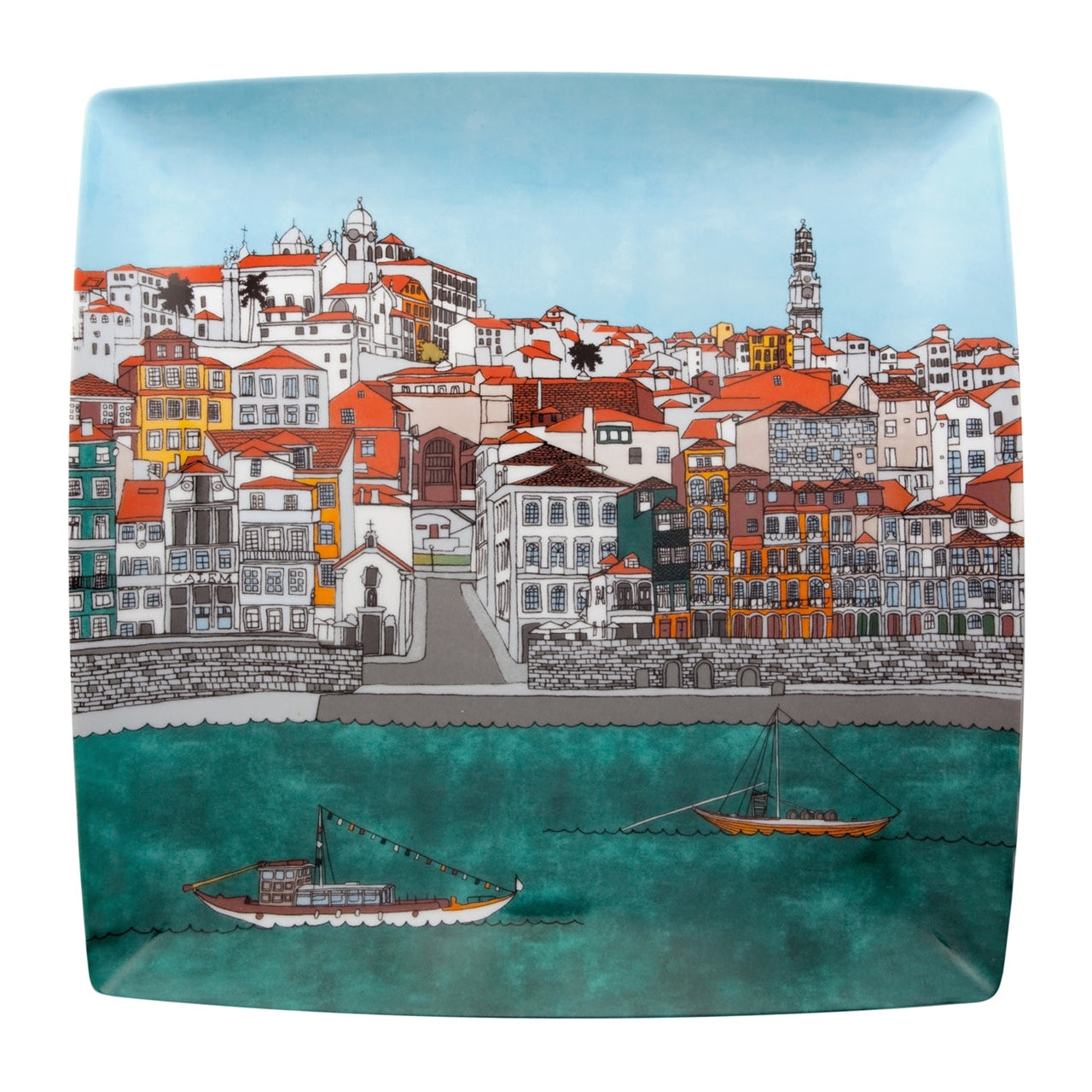 Vista Alegre Alma Do Porto Charger Plate By Beatriz Lamanna