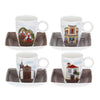 Vista Alegre Alma Da Madeira Cups & Saucers with Gift Box - Set of 4