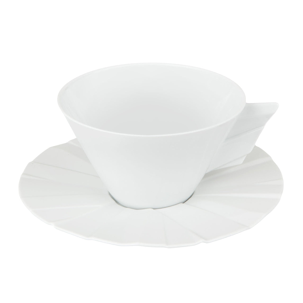 Vista Alegre Matrix Tea Cup And Saucer By Bartek Mejor/ Bartek Mejor