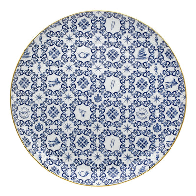 Vista Alegre Transatlantica Charger Plate Xl By Brunno Jahara