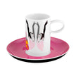 Vista Alegre Tchaikovs Coffe Cups & Saucers By Catarina Pestana - Set of 4