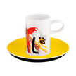 Vista Alegre Tchaikovs Coffe Cups & Saucers By Catarina Pestana - Set of 4