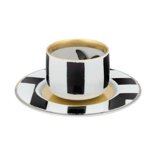 Vista Alegre Christian Lacroix - Sol Y Sombra Coffee Cup & Saucer By Christian Lacroix