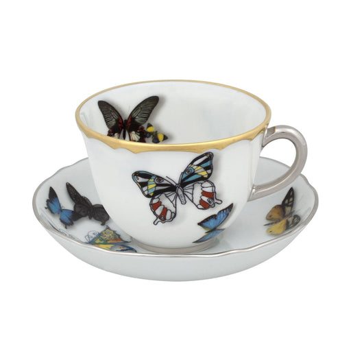 Vista Alegre Christian Lacroix - Butterfly Parade Coffee Cup & Saucer By Christian Lacroix