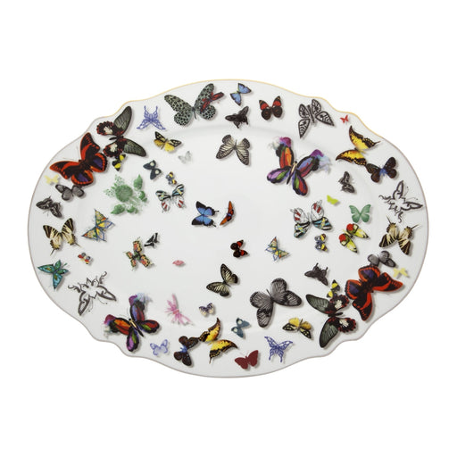 Vista Alegre Christian Lacroix - Butterfly Parade Large Platter By Christian Lacroix
