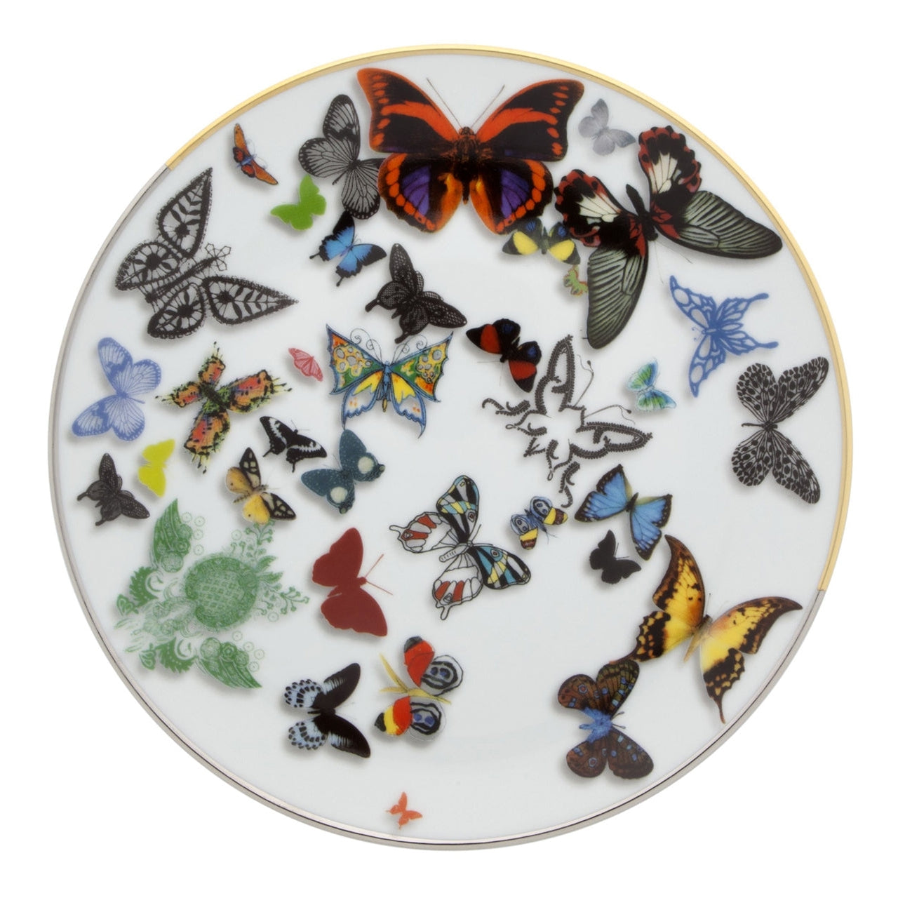 Vista Alegre Christian Lacroix - Butterfly Parade Dessert Plate By Christian Lacroix