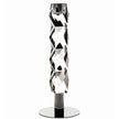Vista Alegre Diamanti Candlestick with Metal Foot