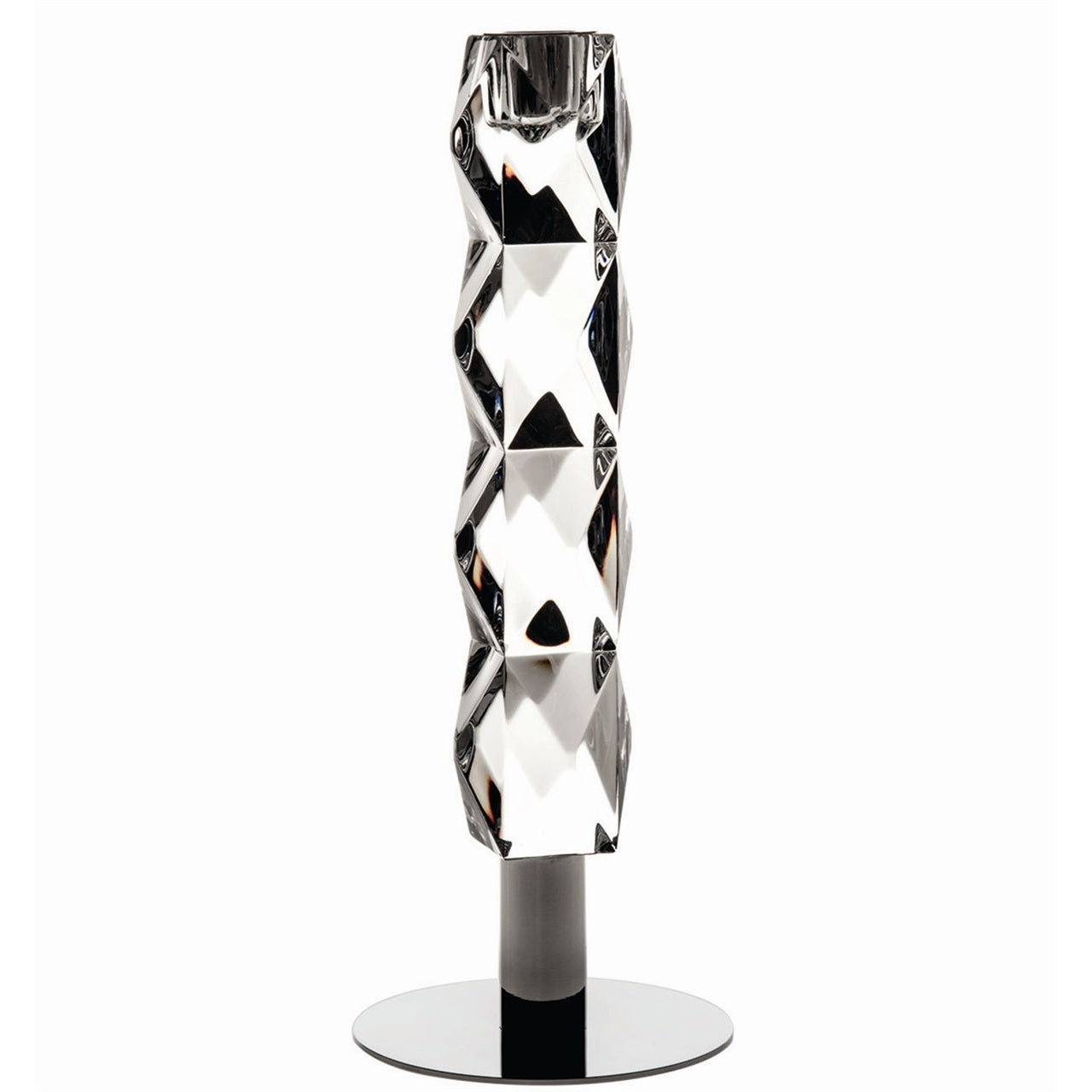 Vista Alegre Diamanti Candlestick with Metal Foot