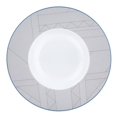 Vista Alegre Orquestra Soup Plate By David Raffoul and Nicolas Moussallem