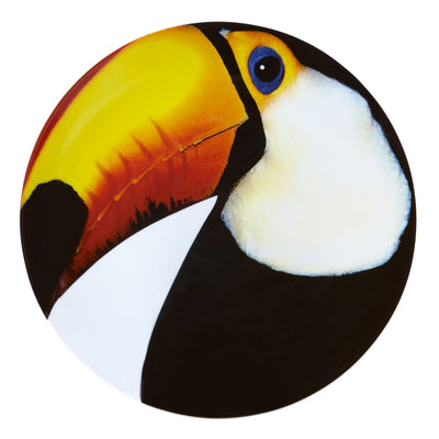 Vista Alegre Olhar O Brasil Charger Plate Toucan By Chico Gouveia