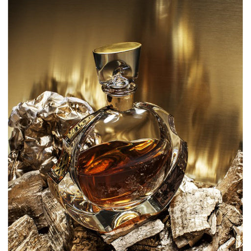Vista Alegre Rinascente Case with Whisky Decanter with Gold