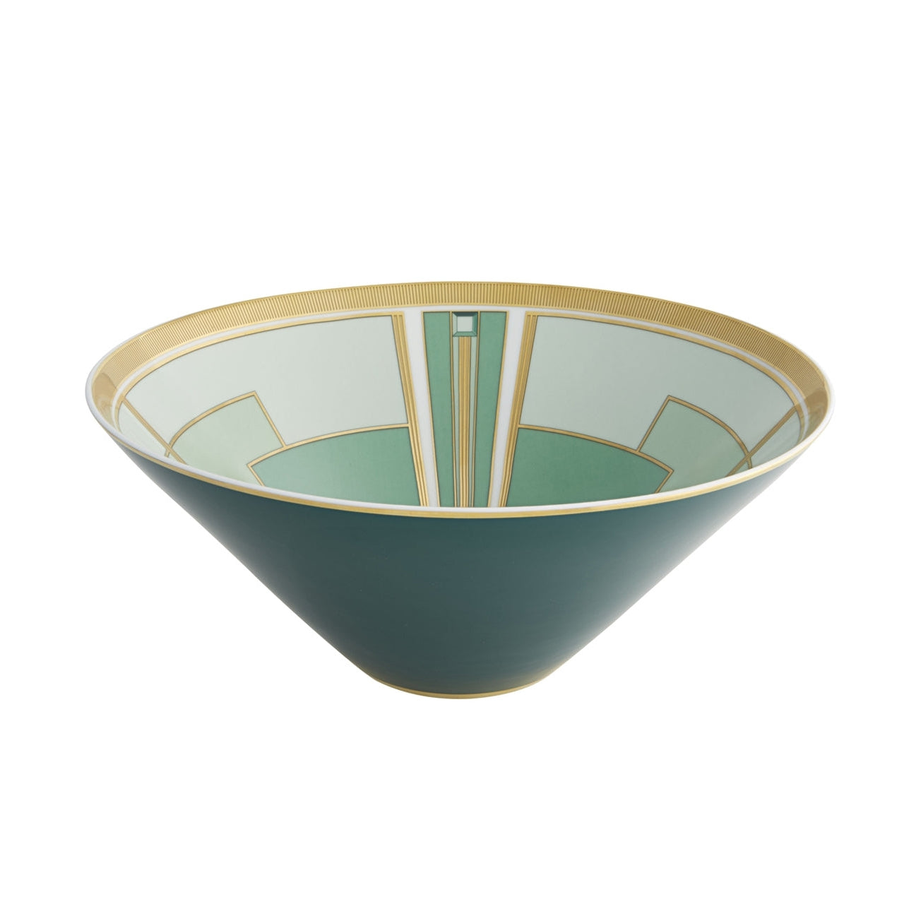 Vista Alegre Emerald Salad Bowl