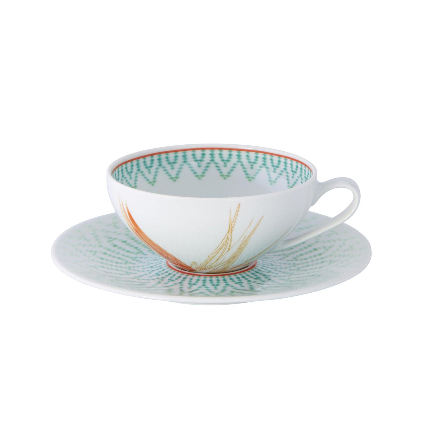 Vista Alegre Fiji Tea Cup And Saucer