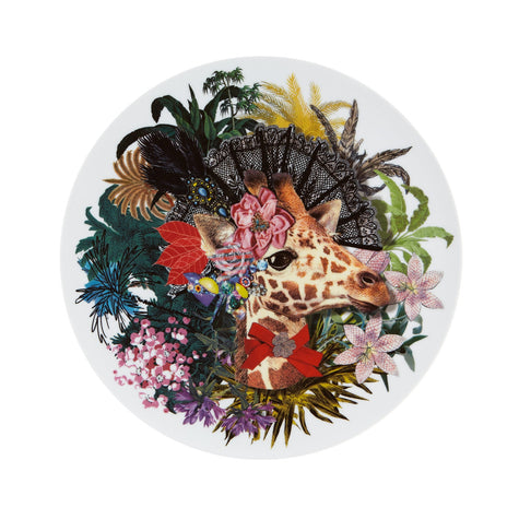 Vista Alegre Christian Lacroix - Love Who You Want Charger Plate Jungle Dona Jirafa By Christian Lacroix