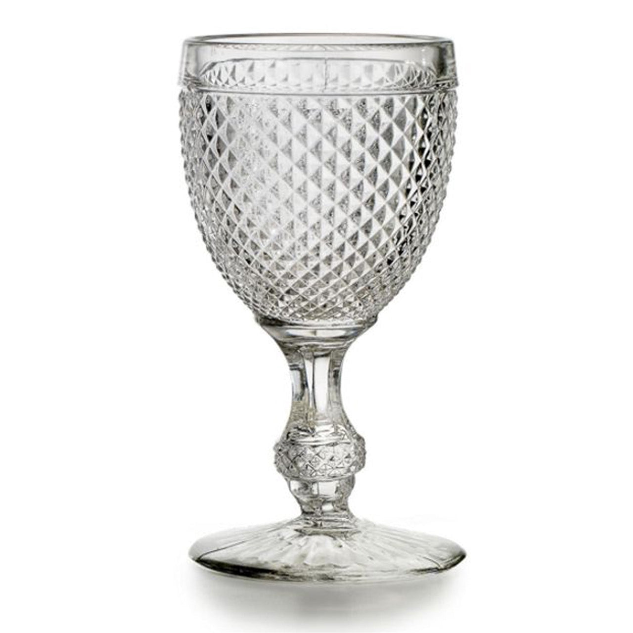 Vista Alegre Bicos Clear Water Goblets - Set of 4