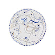 Vista Alegre Folkifunki Dinner Plate Blue Chicken By Jaime Hayon