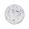 Vista Alegre Folkifunki Dinner Plate Blue Chicken By Jaime Hayon