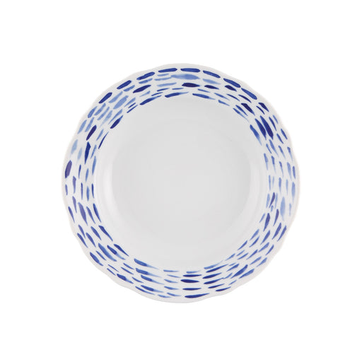 Vista Alegre Folkifunki Soup Plate Blue By Jaime Hayon