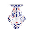 Vista Alegre Folkifunki Vase Grimace Whit Lid By Jaime Hayon