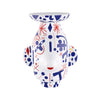 Vista Alegre Folkifunki Vase Grimace Whit Lid By Jaime Hayon