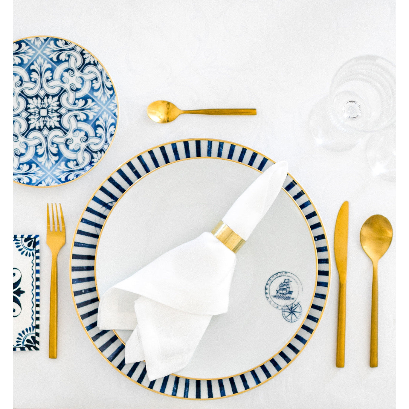 Vista Alegre Transatlantica Dinner Plate By Brunno Jahara