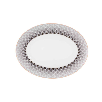 Vista Alegre Maya Small Oval Platter By VA Studio