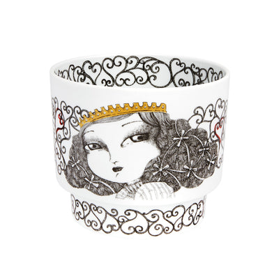 Vista Alegre Rainhas De Portugal Cachepot Queen Ines De Castro By Helia Aluai