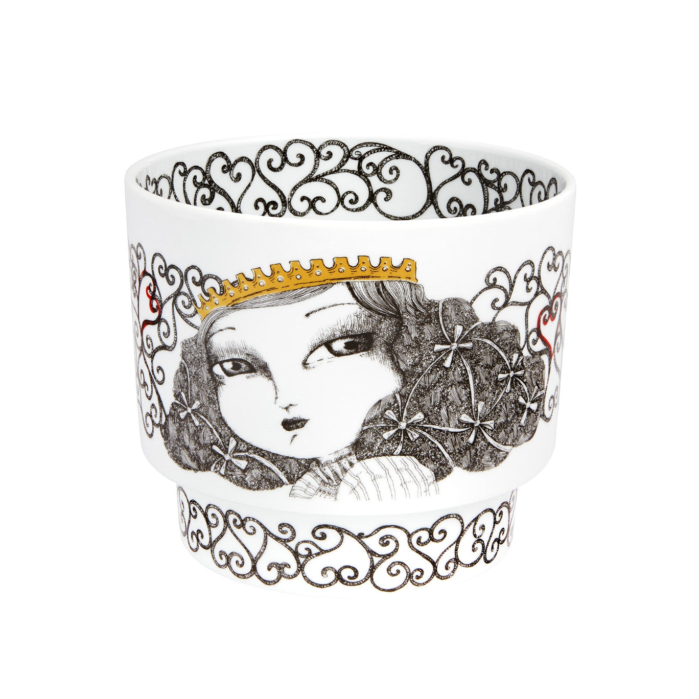 Vista Alegre Rainhas De Portugal Cachepot Queen Ines De Castro By Helia Aluai