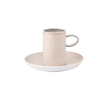 Vista Alegre Maya Coffee Cup & Saucer By VA Studio