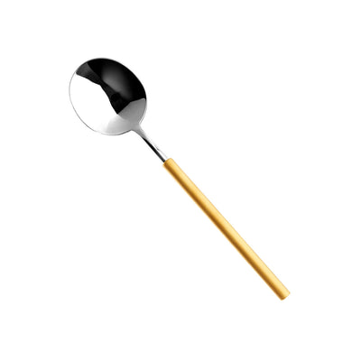 Vista Alegre Domo Handle Matt Gold Dessert Spoon