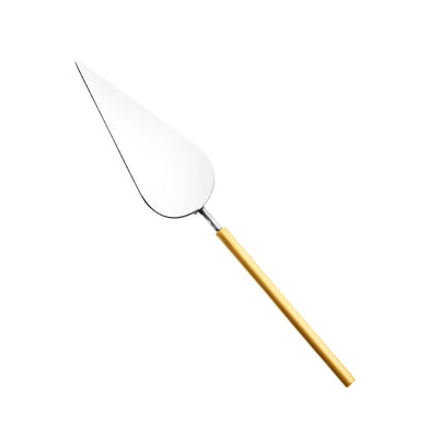 Vista Alegre Domo Handle Matt Gold Cake Server