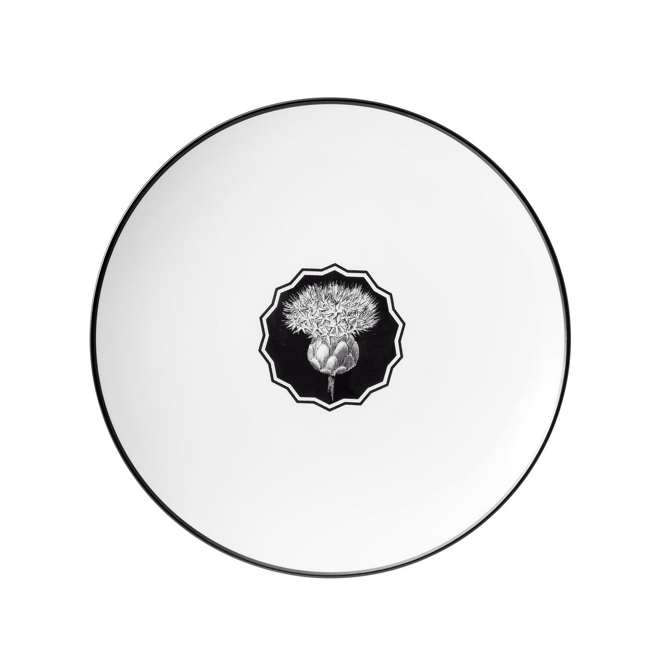 Vista Alegre Christian Lacroix - Herbariae Dessert Plate White By Christian Lacroix