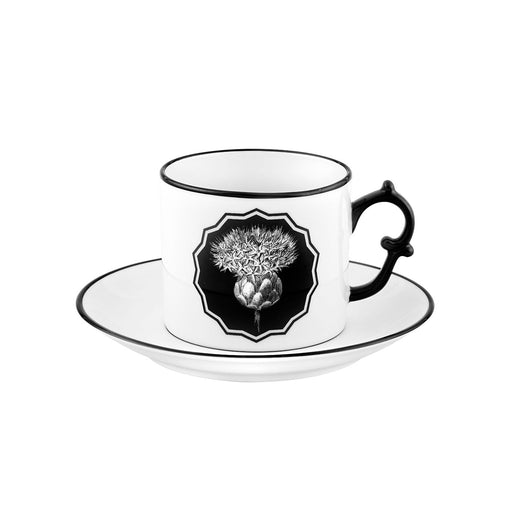 Vista Alegre Christian Lacroix - Herbariae Tea Cup And Saucer White By Christian Lacroix