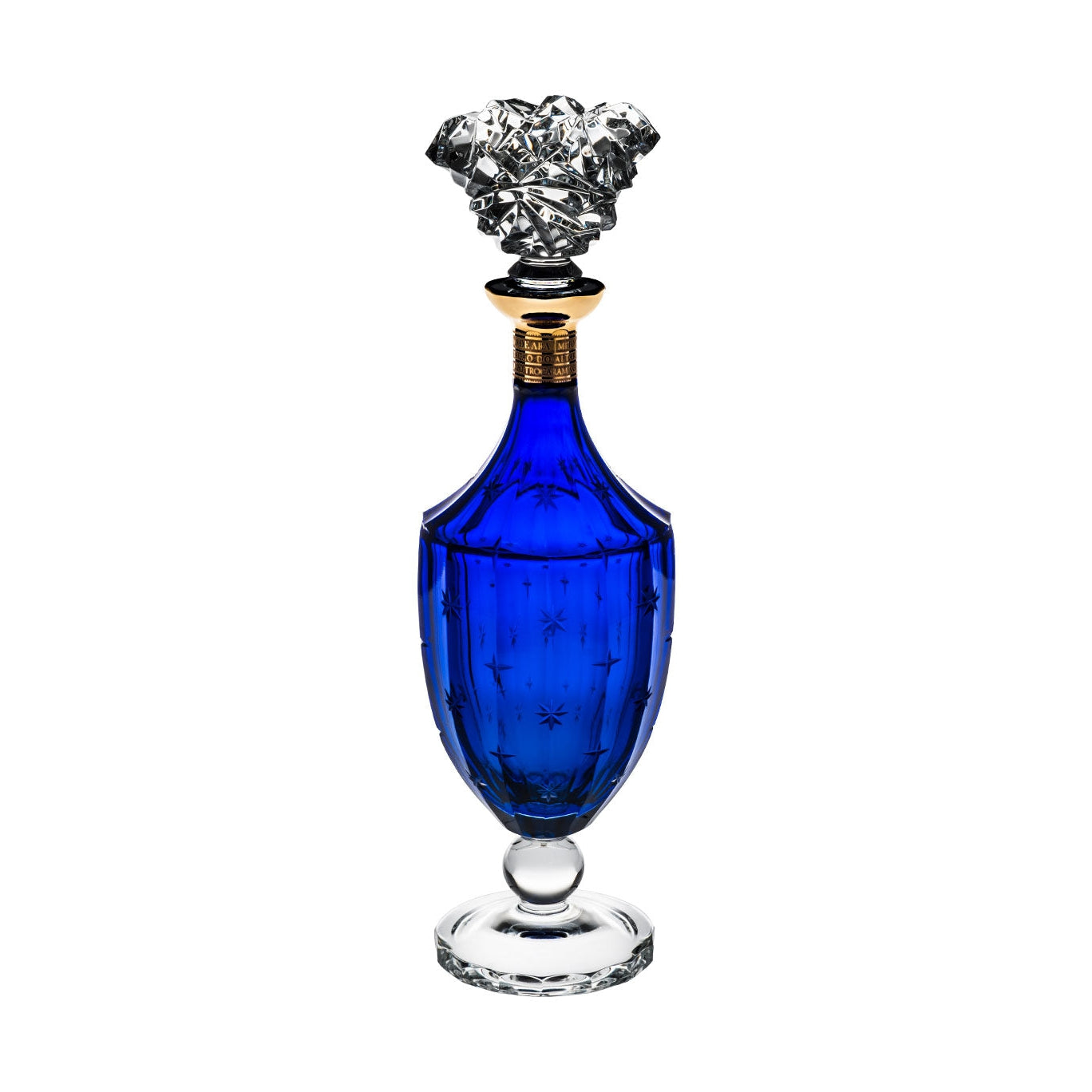 Vista Alegre Ara Case with Blue Decanter