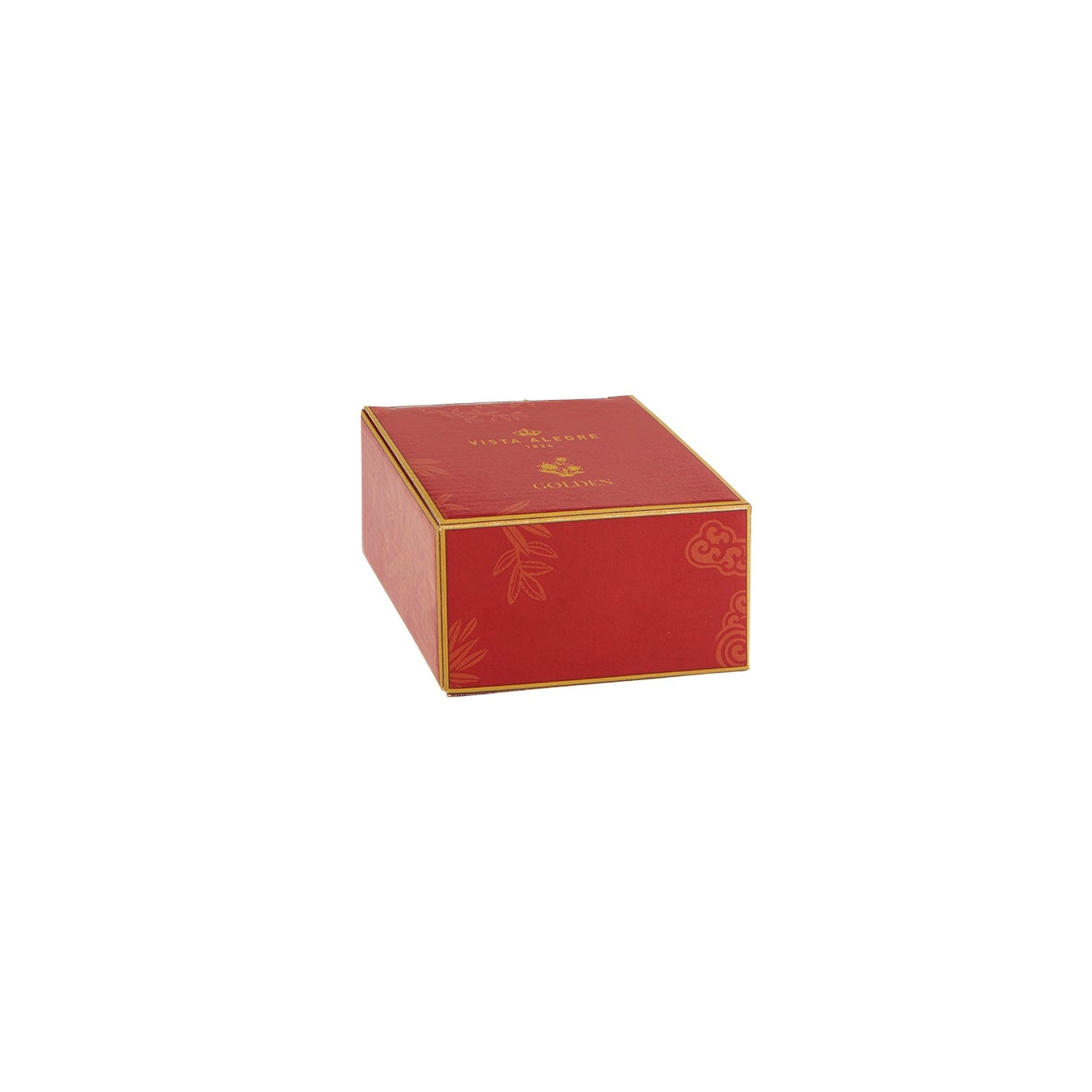Vista Alegre Golden Large Round Box Monkey