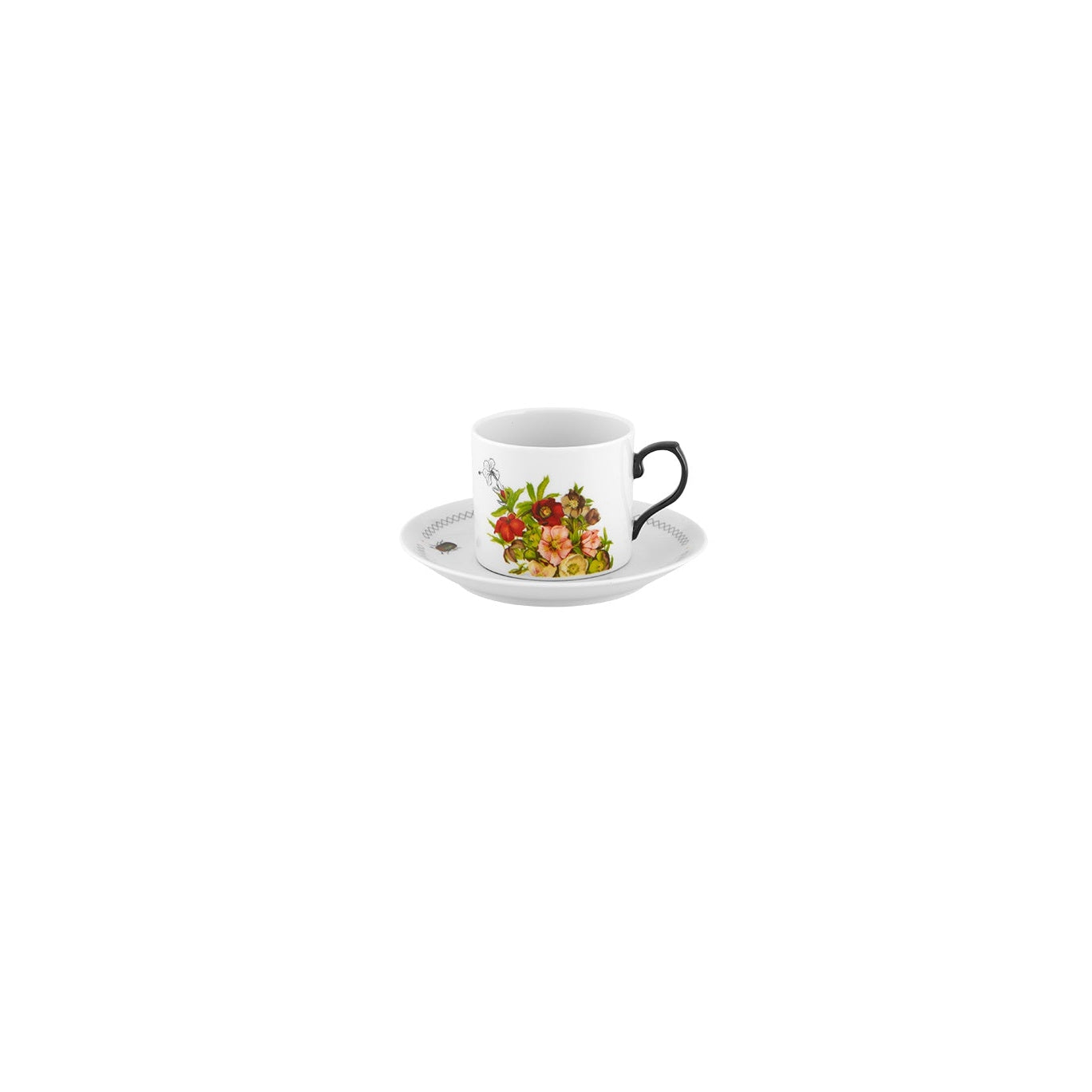Vista Alegre Petites Histoires Tea Cup & Saucers - Set of 2