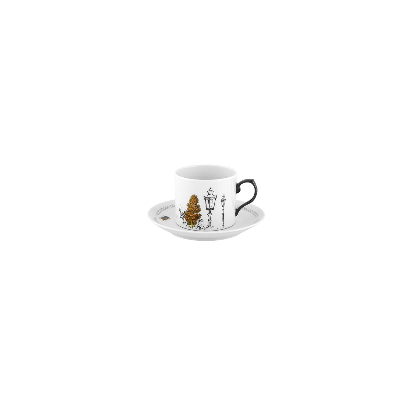 Vista Alegre Petites Histoires Tea Cup & Saucers - Set of 2