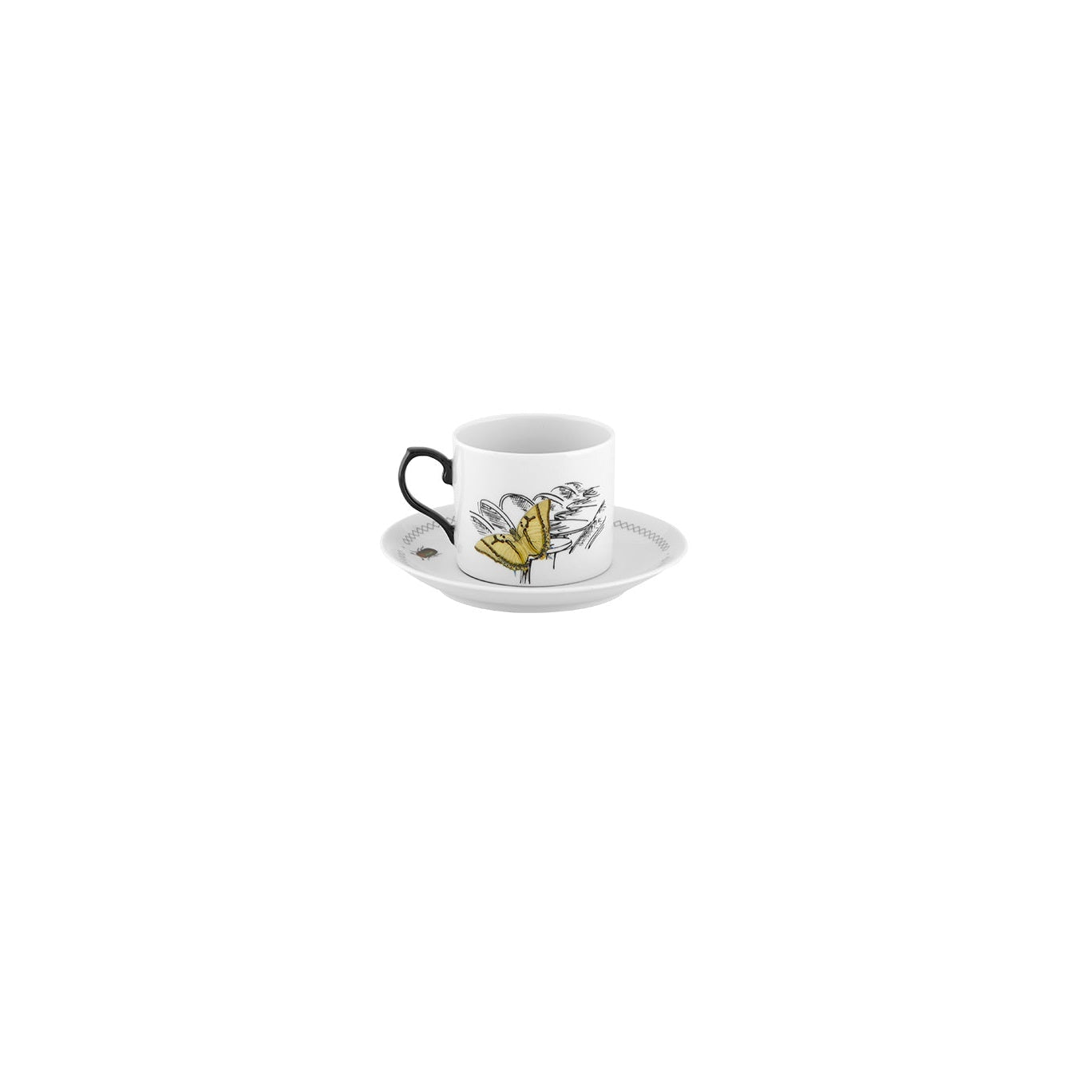 Vista Alegre Petites Histoires Tea Cup & Saucers - Set of 2