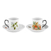 Vista Alegre Petites Histoires Coffee Cup & Saucers - Set of 2