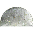 Jonathan Charles Shimmering Moon Half Round Panel Bed