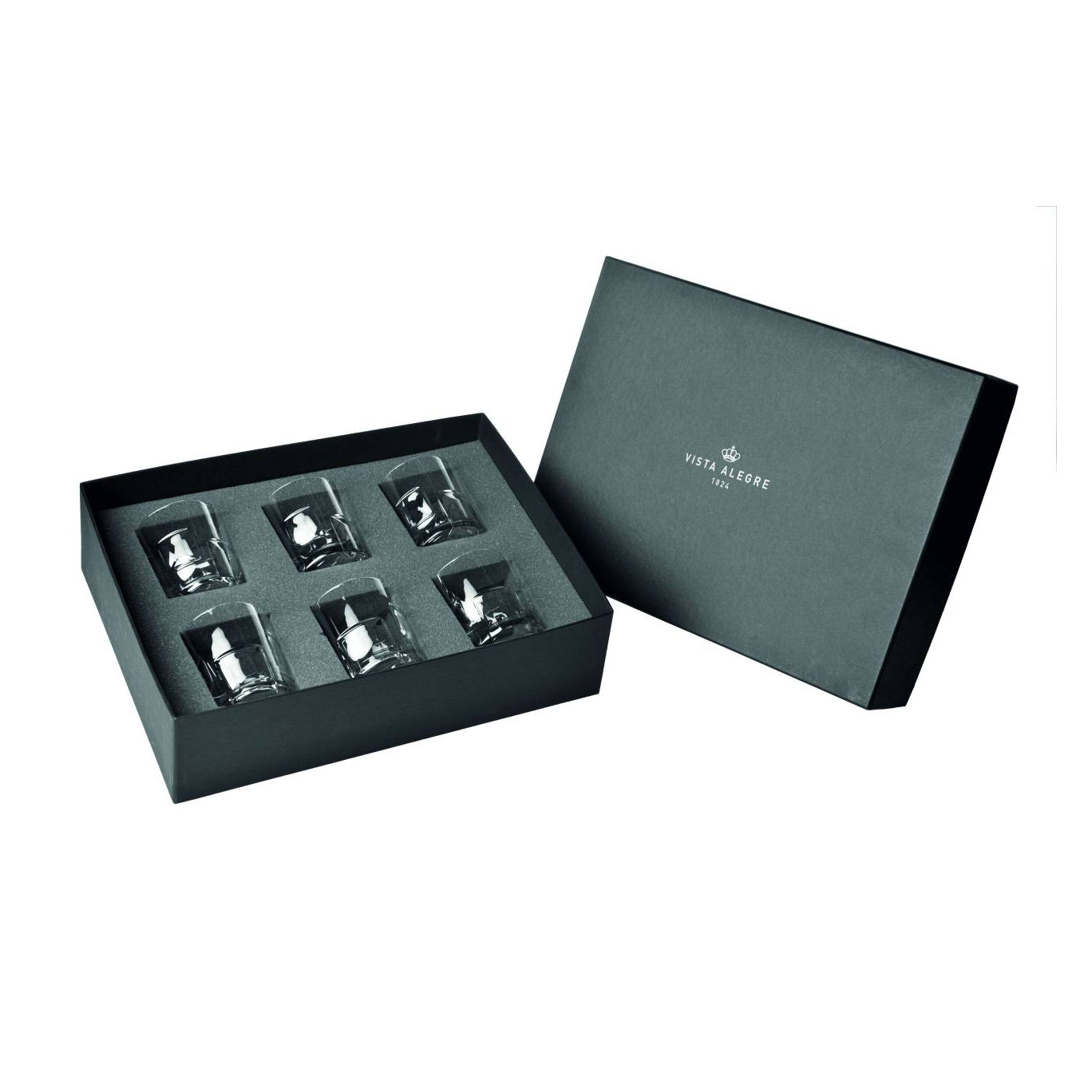 Vista Alegre Portrait Case with 6 Old Fashion